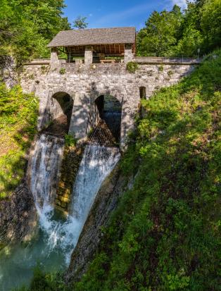 Idrijska Bela - Belčne klavže