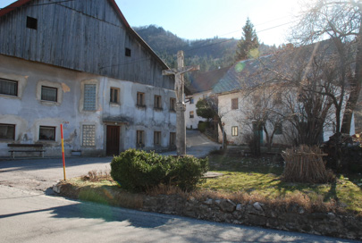 Črni Vrh nad Idrijo - Kamniti križ