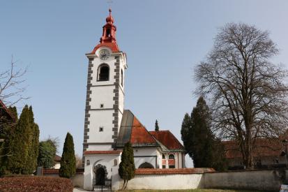 Groblje - Cerkev sv. Mohorja in Fortunata