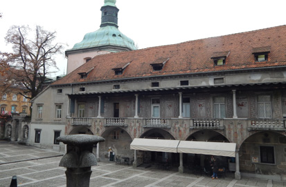 Ljubljana - Samostan Križanke