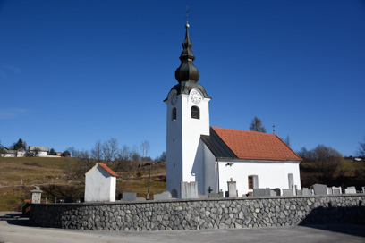 Sela pri Ajdovcu - Cerkev sv. Nikolaja
