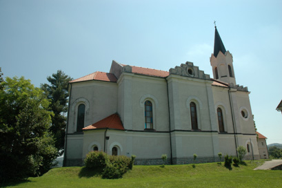 Boštanj - Cerkev sv. Križa