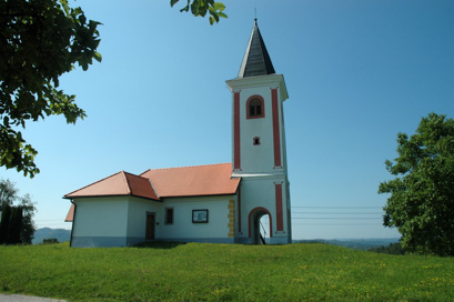 Vrh pri Boštanju - Cerkev sv. Ane