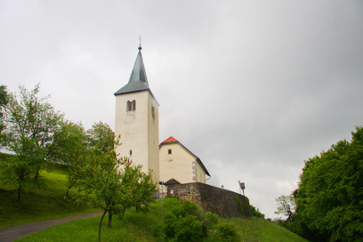Gradišče pri Lukovici - Cerkev sv. Marjete
