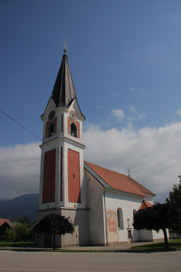 Zalog pri Cerkljah - Cerkev sv. Matije