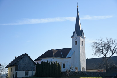 Knežja vas - Cerkev sv. Neže
