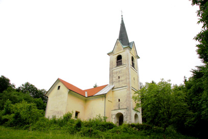 Brdo pri Ihanu - Cerkev sv. Nikolaja na Goropečah