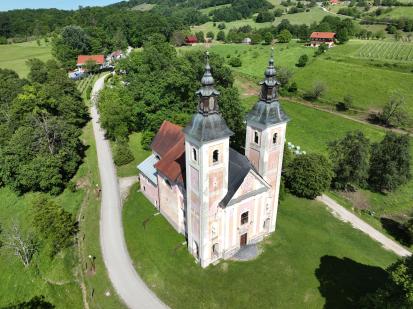 Globočice pri Kostanjevici - Cerkev Matere dobrega sveta na Slinovcah