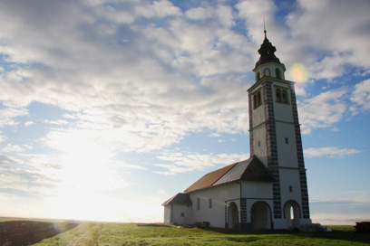 Srednje Bitnje - Cerkev sv. Uršule