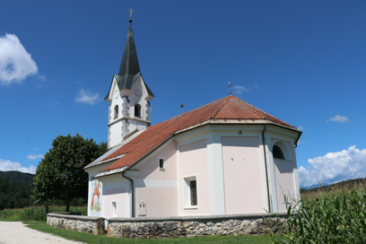 Loka pri Mengšu - Cerkev sv. Primoža in Felicijana