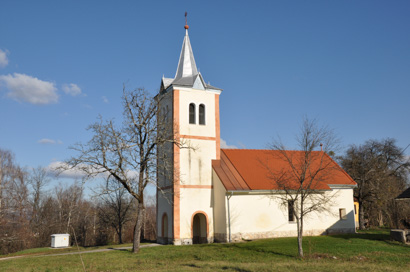 Gorenje Lakovnice - Cerkev sv. Florijana na Cerovcu