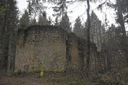 Novo mesto - Razvaline cerkve sv. Roka