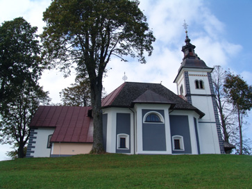 Bukov Vrh pri Hotovlji - Cerkev Žalostne Matere božje