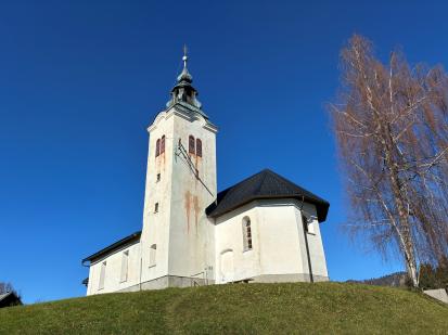Kališe pri Železnikih - Cerkev sv. Križa