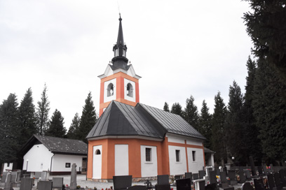 Nestoplja vas - Cerkev sv. Roka