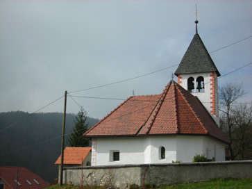 Šentpavel pri Podlipoglavu - Cerkev sv. Pavla