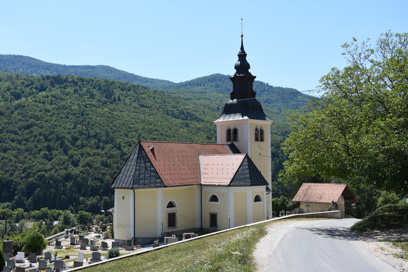 Soteska ob Krki - Cerkev sv. Erazma