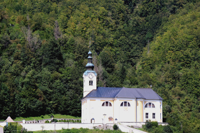 Srednja vas v Bohinju - Cerkev sv. Martina