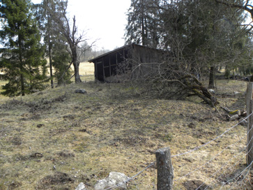 Mala Gora - Lokacija cerkve sv. Nikolaja