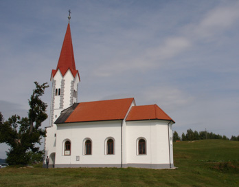 Leskovec v Podborštu - Cerkev Žalostne Matere božje