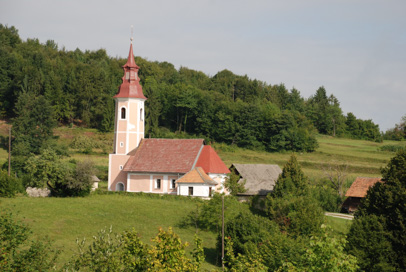 Drušče - Cerkev sv. Barbare