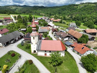 Goriška vas pri Škocjanu - Cerkev sv. Mohorja in Fortunata