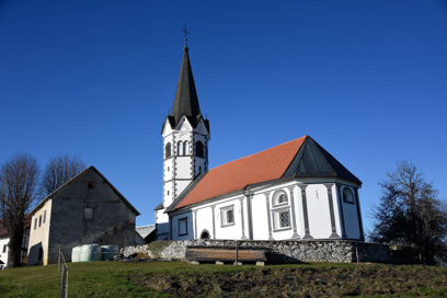 Jelševec - Cerkev sv. Antona Padovanskega na Blečjem vrhu