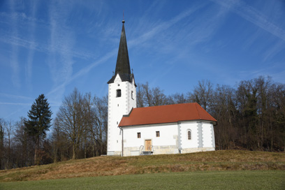 Jezero pri Trebnjem - Cerkev sv. Petra