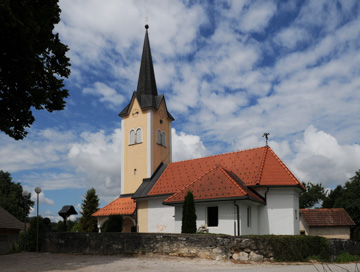 Drganja sela - Cerkev Marije Tolažnice žalostnih