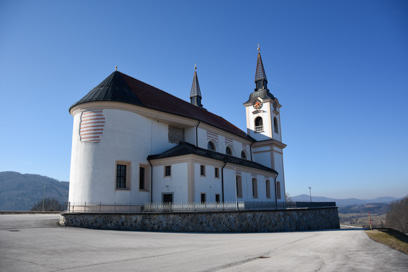 Žužemberk - Cerkev sv. Mohorja in Fortunata