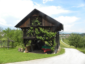 Kompole - Kozolec na domačiji Kompole 23