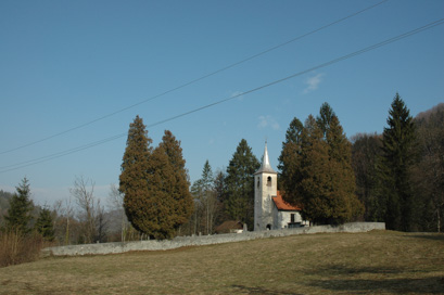 Črmošnjice - Kapela sv. Križa s pokopališčem na Novem taboru