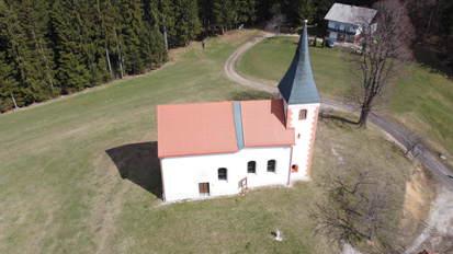 Kozjak - Cerkev sv. Mohorja in Fortunata