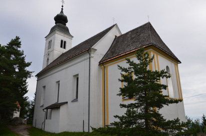 Sveti Duh na Ostrem vrhu - Cerkev sv. Duha