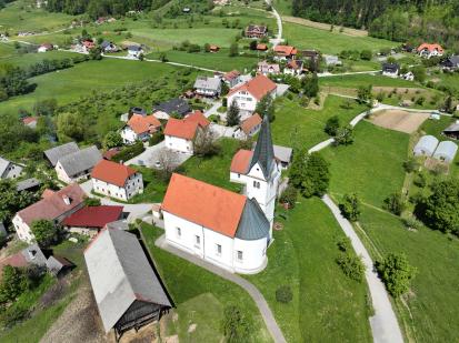 Sedraž - Cerkev sv. Jedrti Nivelske