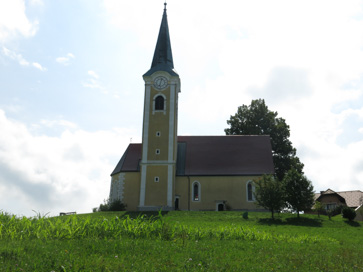 Zlateče pri Šentjurju - Cerkev sv. Rozalije