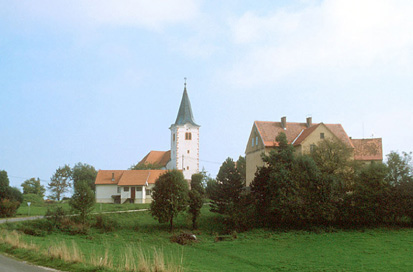 Gaj nad Mariborom - Cerkev sv. Križa