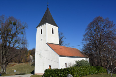 Pavlova vas - Cerkev sv. Jedrti