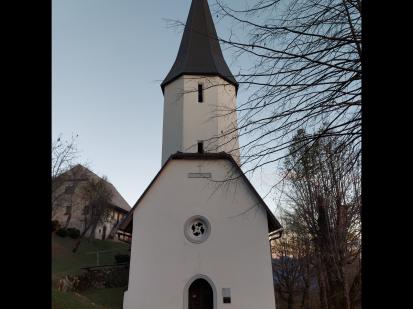 Rovt pod Menino - Cerkev sv. Jošta