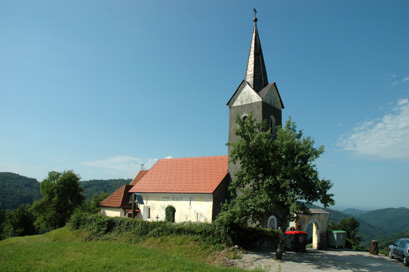 Podgorje ob Sevnični - Cerkev Rožnovenske Matere božje