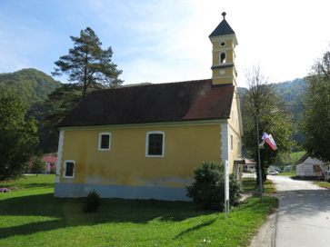 Loka pri Žusmu - Cerkev sv. Leopolda