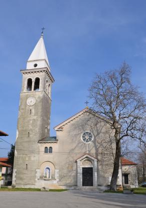 Sela na Krasu - Cerkev Marijinega vnebovzetja