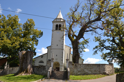 Brezovica pri Materiji - Cerkev sv. Štefana