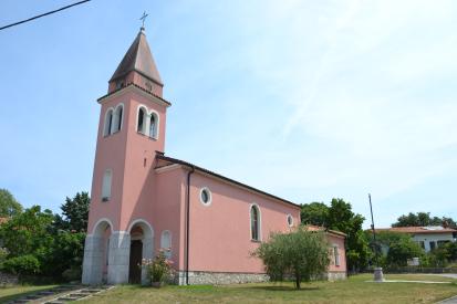 Nova vas na Krasu - Cerkev sv. Silvestra
