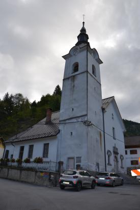 Podbrdo - Cerkev sv. Nikolaja