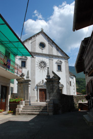 Podnanos - Cerkev sv. Vida