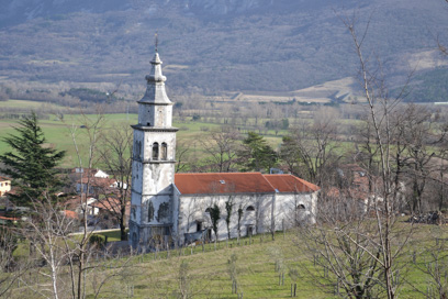 Podraga - Cerkev sv. Mohorja in Fortunata