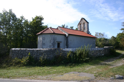 Naklo pri Divači - Cerkev sv. Brikcija