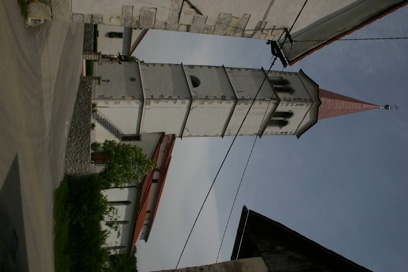 Slavina pri Postojni - Cerkev Marijinega vnebovzetja