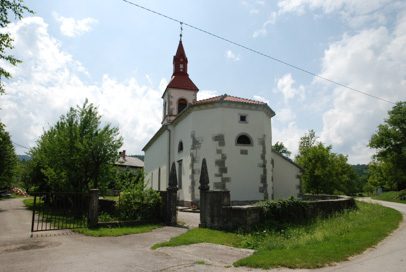 Selce pri Pivki - Cerkev sv. Križa